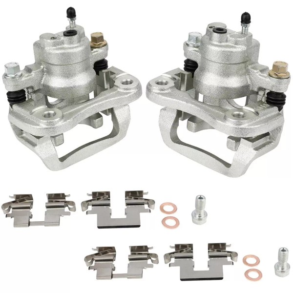 Top-liftsupport Rear LR Pair Brake Calipers With Bracket Pair For