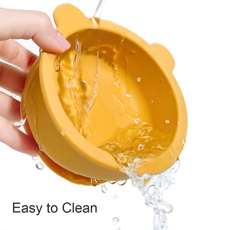 Silicone Suction Bowl for Babies Toddlers Self Feeding Baby Bowl
