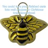 Honey Bees Plaster Or Concrete Mould 2 Cavity Garden Plaque