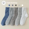 Marchare Women Fuzzy Socks Warm Thick Fluffy Socks Winter Wool