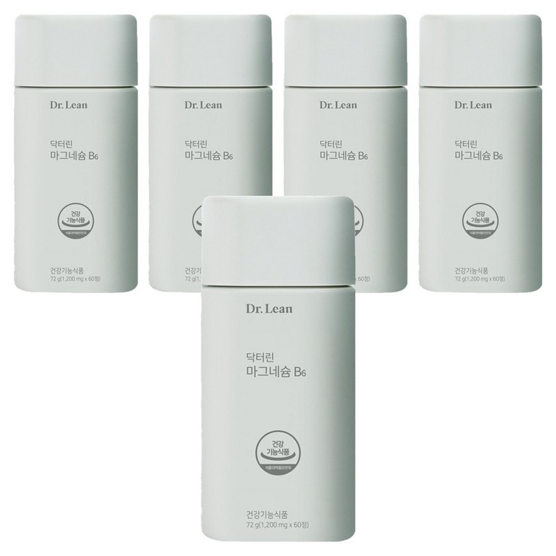 Dr.Lin Magnesium B6, 60 tablets, 5 units / 닥터린 마그네슘