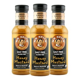Mr. Spice Organic - Salt Free Sauce (Honey Mustard, 3-Pack)