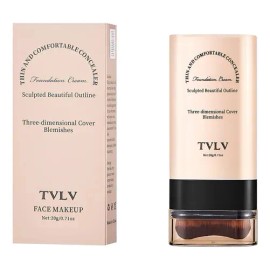 Base De Maquillaje Conceal Skin + Pincel Natural 02 Color