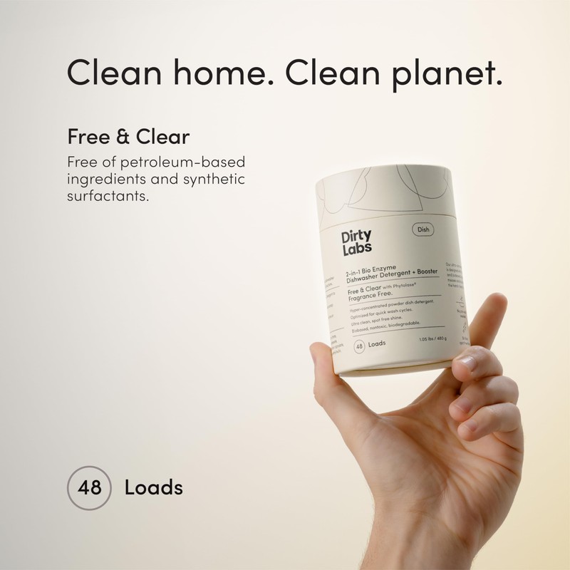 Dirty Labs | Dishwasher Detergent and Booster | Scent Free