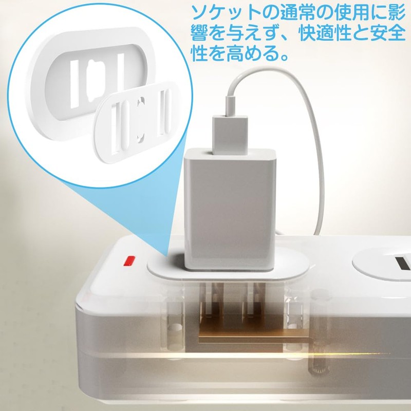 Socket Cover, Socket Guard, Plug Safety Cover, Tide Dustproof Safety