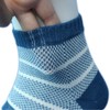 HAYASHI (WA940) Men's 5-Toe Socks, Comfortable All-Mesh Mid-Length Socks, Mesh