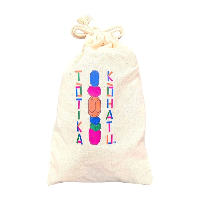 Totika Kohatu - A Wood Rock Stacking Game Promoting Mindfulness