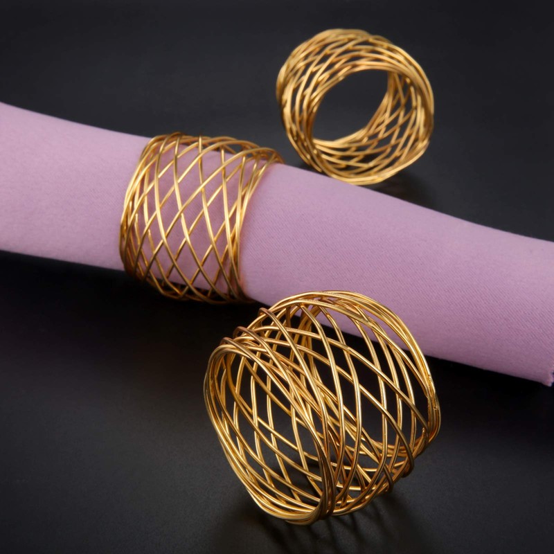 Napkin Rings Napkin Holder for Wedding Reception Table Decoration Party