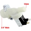 Solenoid Water Valve, DC 12V Water Inlet Valve Normally Closed