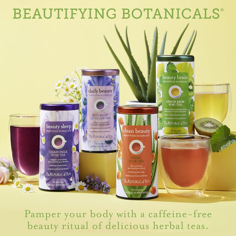 The Republic of Tea – Beauty Brain Beautifying Botanicals Lemon