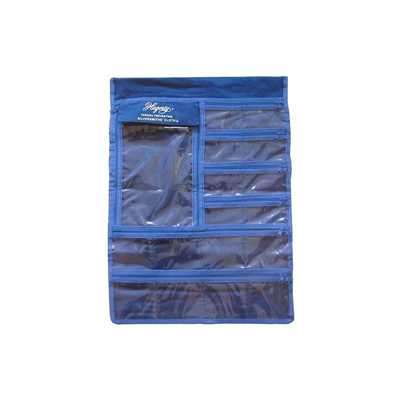 Hagerty Hanging Jewelry Keeper Made with Hagerty's Silver Cloth to