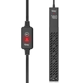 hygger Upgrade Ceramic Aquarium Heater, 300W Digital Fish Tank Heater with Automatic Power-Off and Over-Temperature Protection, Energy Saving Submersible Aquarium Heater for Freshwater and Saltwater