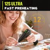 Hot Glue Gun and Sticks Set, 12s Fast Preheating Auto