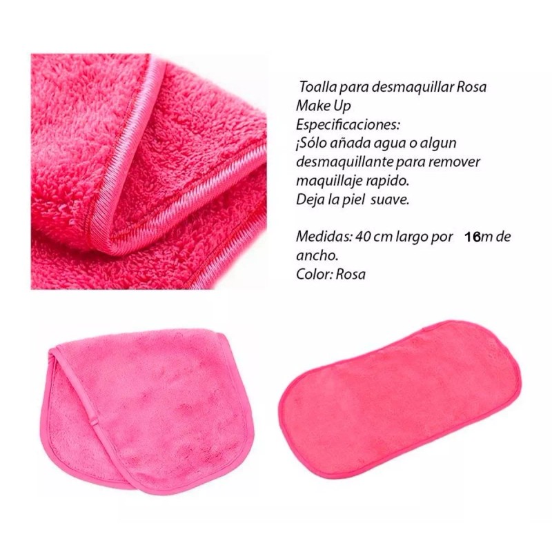 Make Up Toalla Make Up Remover Desmaquillante Reutilizable Suave