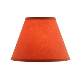 Aspen Creative 32070 Transitional Empire Shape Spider Construction Lamp Shade in Salamander, 6" Top x 12" Bottom x 9" Slant Height