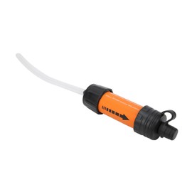 Outdoor Water Filter Straw Water Filtration System Purifier for Camping Survival ToolOrange Black