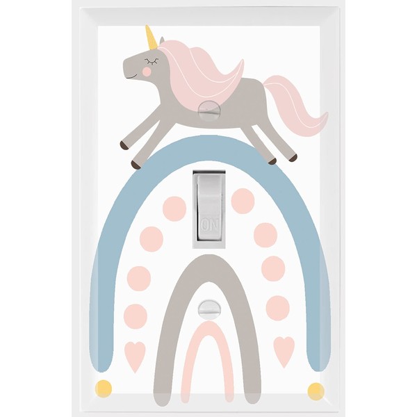 Girls Light Switch Cover Plate Kids Decorative Nursery Teen Toddler