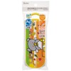 Skater TACC2AG-A Children's Antibacterial Trio Set, Chopsticks, Spoon, Fork, Koguma-chan,