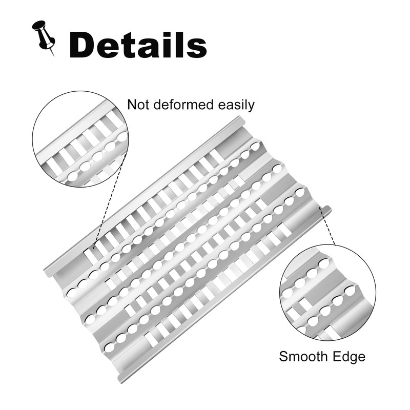 Clivimi 18” Grill Heat Plates Shield Grill Burners Radiant Tray