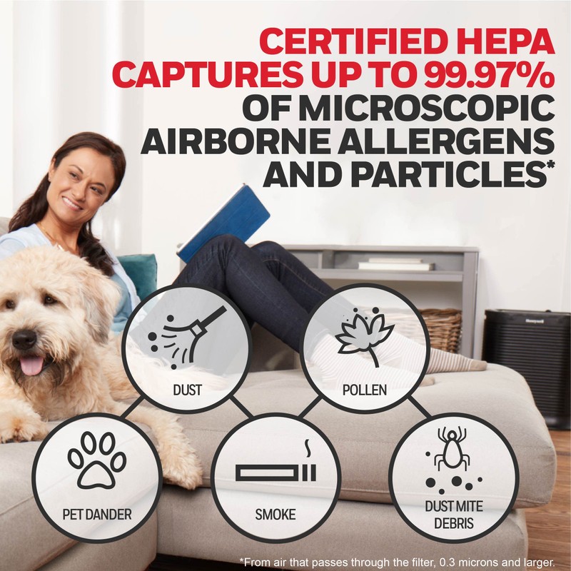 Honeywell True HEPA Replacement Filter, HRF-R2 - 2 Pack