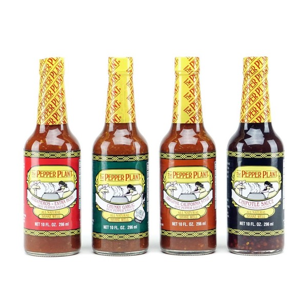 The Pepper Plant Hot Sauce 4-pack