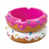 Polystone Ashtray for Home and Office (Donut Pink)