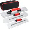 4 Pcs Concrete Hand Tools Set Includes Cement Magnesium Hand