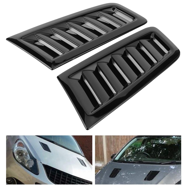 GOTOTOP Bonnet Vent Car, Pack of 2 ABS Universal Scoop