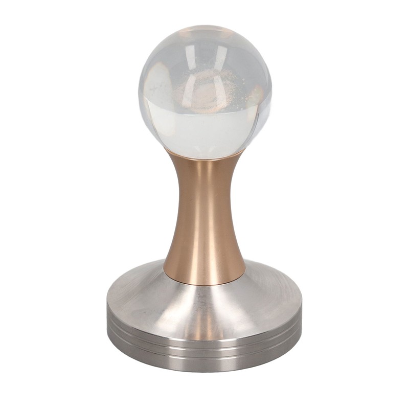 Coffee Tamper Food Grade Stainless Steel Crystal Ball Coffee Powder