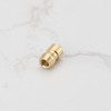 SING F LTD 10pcs M4 Spark Plug Terminal Nut Brass