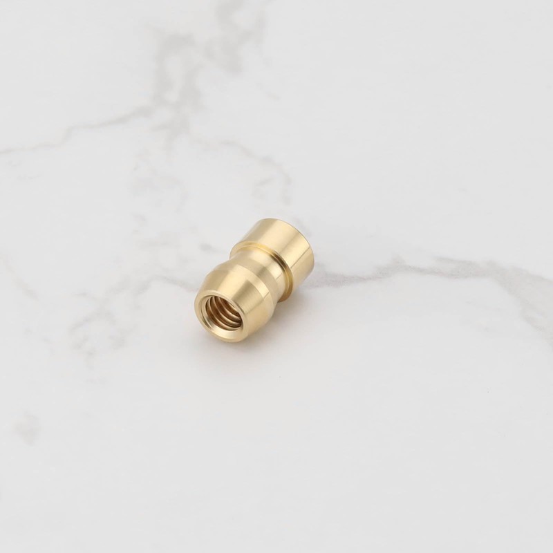 SING F LTD 10pcs M4 Spark Plug Terminal Nut Brass