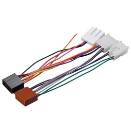 SZSAUTO Car Radio Wire Harness ISO Connector Adapter XE31 - Radio Wire Harness with Speaker Power Harness and 20Pin Steering Wheel Control Harness for Aftermarket Stereo Wiring Harness