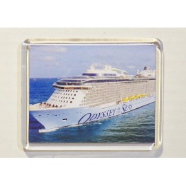 REFRIGERATOR MAGNET- ROYAL CARIBBEAN ODYSSEY CRUISE SHIP - 3.5”x 3”