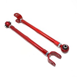 Godspeed AK-024-A Adjustable Rear Toe Arms With Spherical Bearings, Spring Bucket Conversion Ver. 1, compatible with Nissan 350Z (Z32) 2003-09