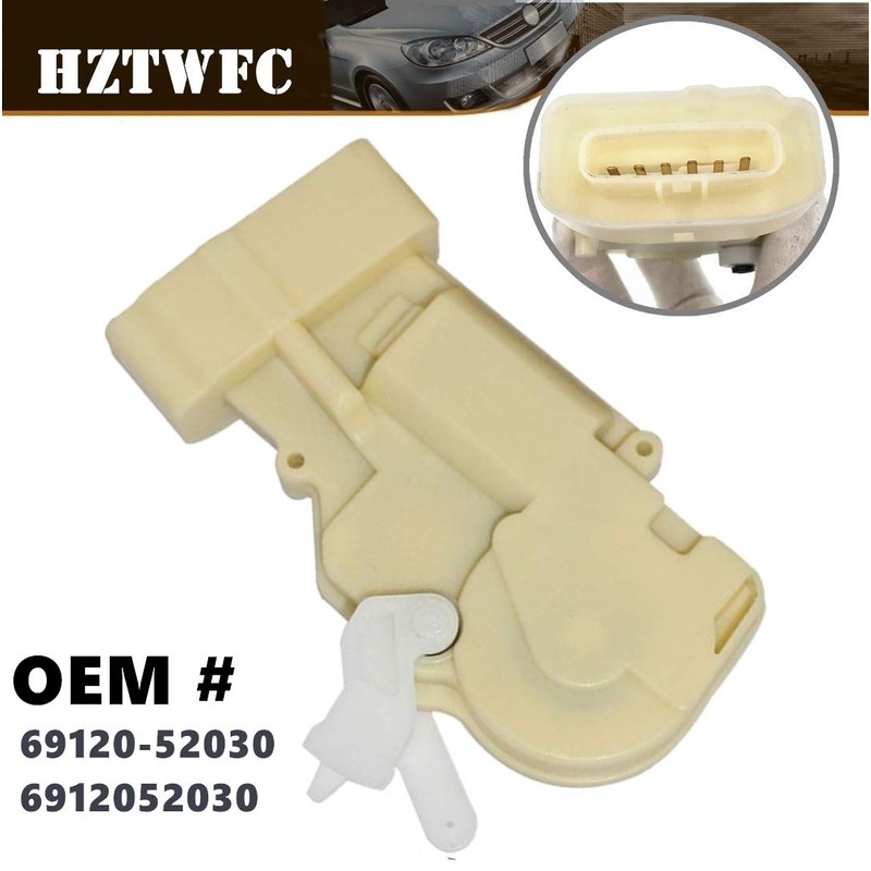 HZTWFC New Front Left Door Lock Actuator 6 Pins 69120-52030