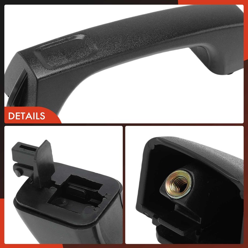 A-Premium Outside Exterior Door Handles Compatible with Hummer H3 2006