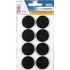 Herma 15003 Felt Pads, Black, Ø 28 mm