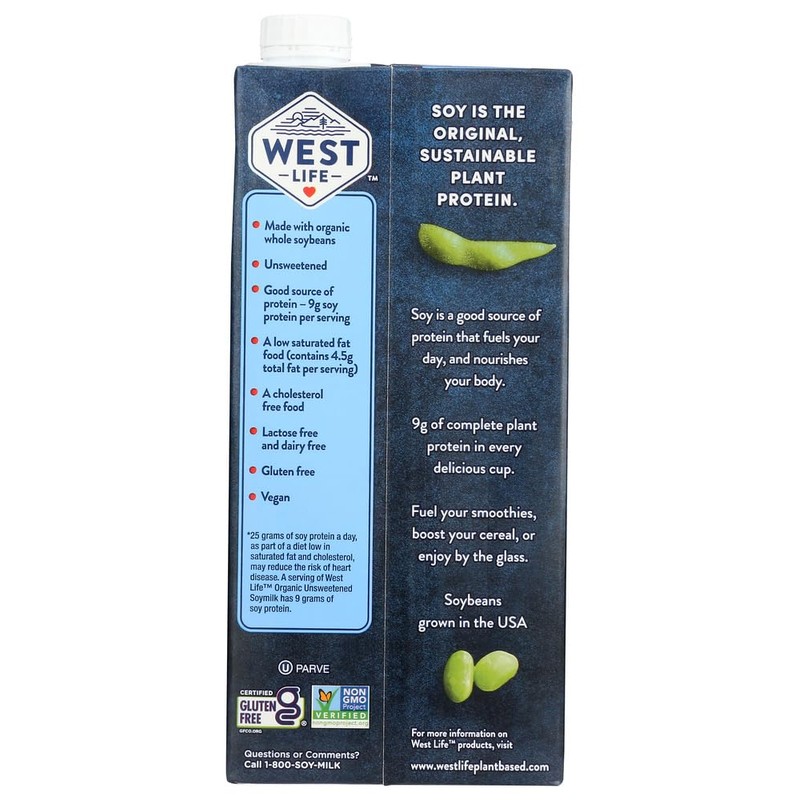 Westsoy Organic Unsweetened Soymilk Original - 32 fl oz -