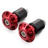 Daytona 72019 Motorcycle Bar Ends, Billet Aluminum, Universal, Inner Diameter