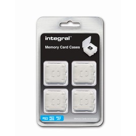 Integral Memory Memory Case for 4 x Memory Cards MicroSD Format INMSDQUADBOX