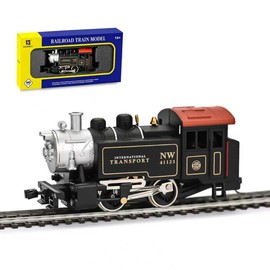 HO Scale 0-4-0 Powered Steam Locomotive (12V) Metal Wheelsets, Factory Installed Knuckle Couplers, Classic Industrial & Yard Switcher Locomotive Only