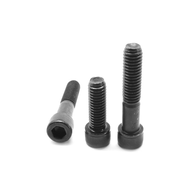 1/4"-20 x 5 Socket Head Cap Screws, Black Oxide Finish,