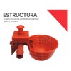 Mebix TRD 10pz Bebedero para Aves, Pollo, Gallina, Codorniz, Gallo,