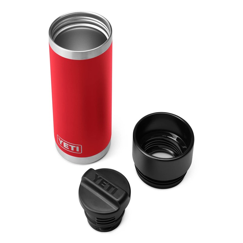 YETI Rambler 18 oz Bottle, Stainless Steel, Vacuum Insulated, with