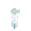 Midwest-CBK Peaceful Sea Glass Wind Chime (Fish)