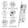 Stainless Steel Mortice Sash Lock, 85MM Center 35MM Backset Door