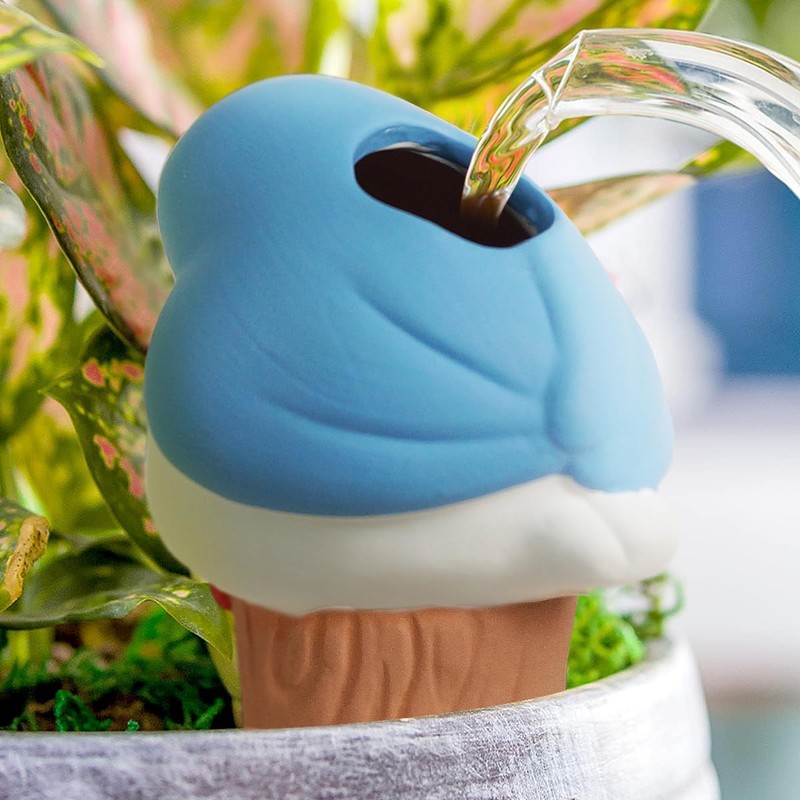 YFDB Bird Shaped Plant Watering Globes(Bule 4ps) Plants Suitable for