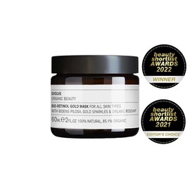 Evolve Organic Beauty - Natural Bio-Retinol Gold Face Mask | Small-Batch, Vegan Clean Beauty (2 oz | 60 mL)