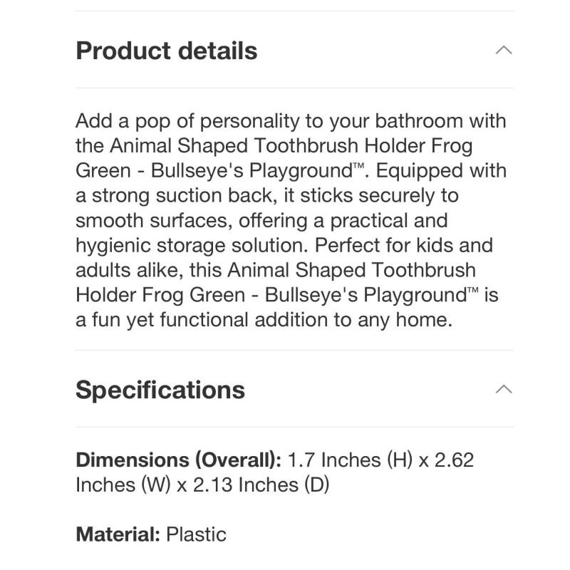 ANKYO NWT 3pc Bathroom Frog Liquid Soap Dispenser, Toothpaste Caddy,