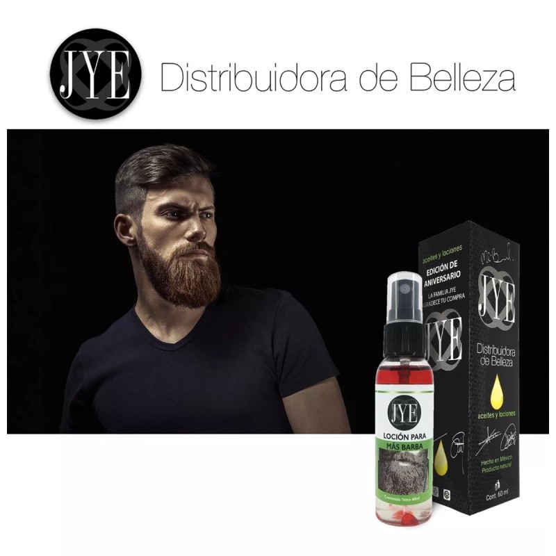 JYE 6 Meses Balsamo Jye Para Mas Barba Nueva Formula